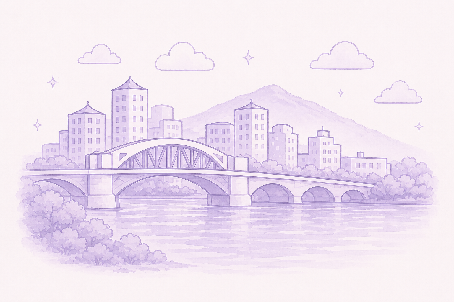 Illustration of Chattanooga, Tennessee
