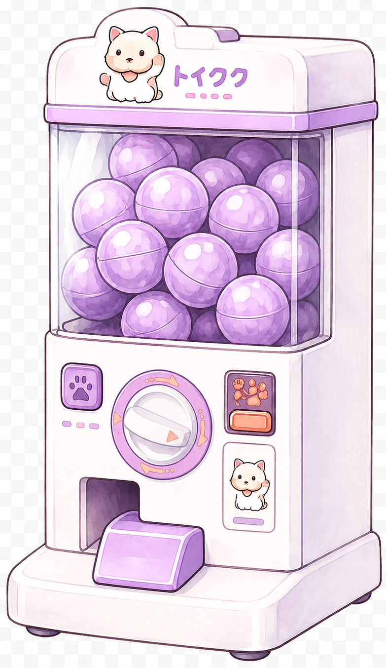 Gachapon machine